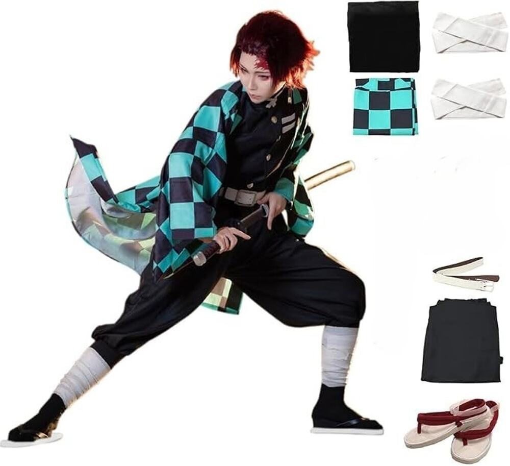 NWOT Halloween Costume Kamado Tanjiro Tanchirou, SZ S